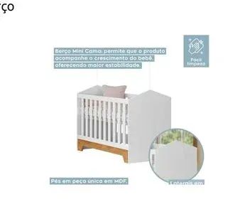 Berço Cama DIVIDIMOS EM ATÉ 10X SEM JUROS - Foto 3