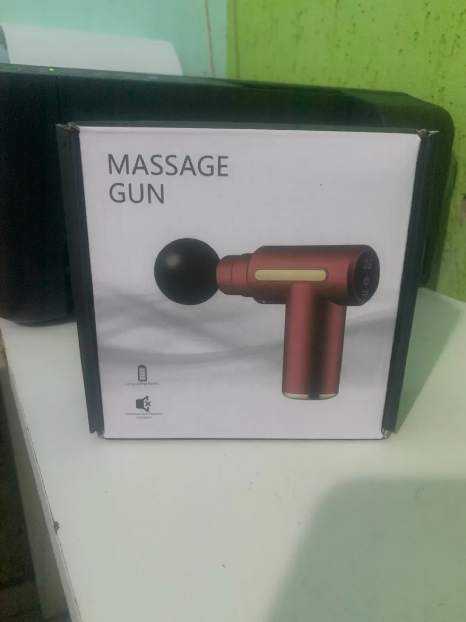 Pistola de Massagem Muscular - Relaxe e Alivie as Dores