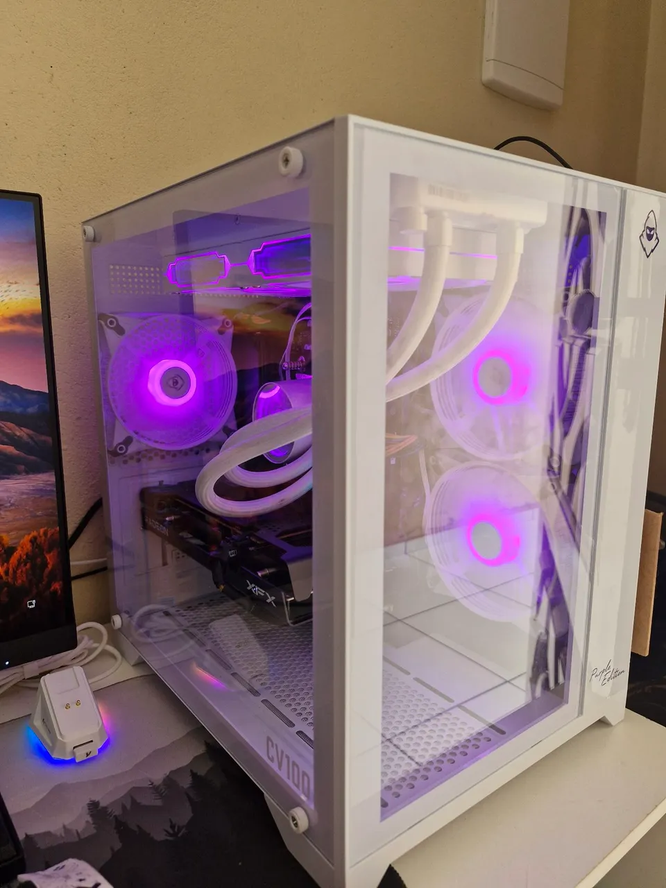 PC Gamer muito bem conservado com peças colocadas recentemente estado novo