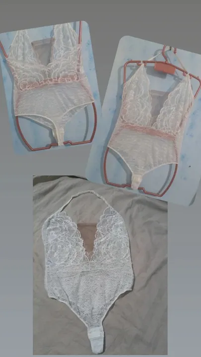 Body de renda branco - Novo 48/50