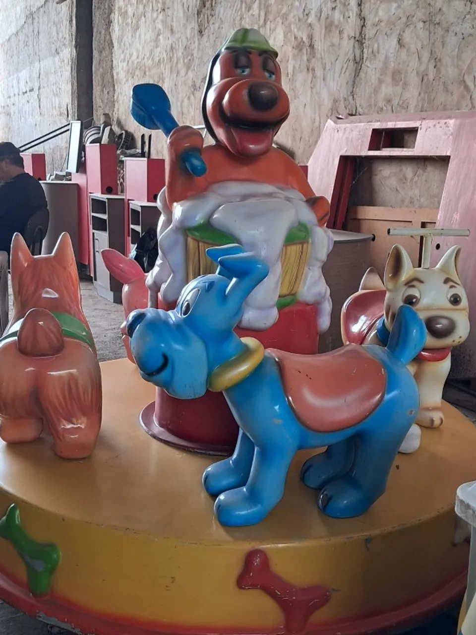 Carrossel infantil para Buffet , brinquedo para festas e eventos