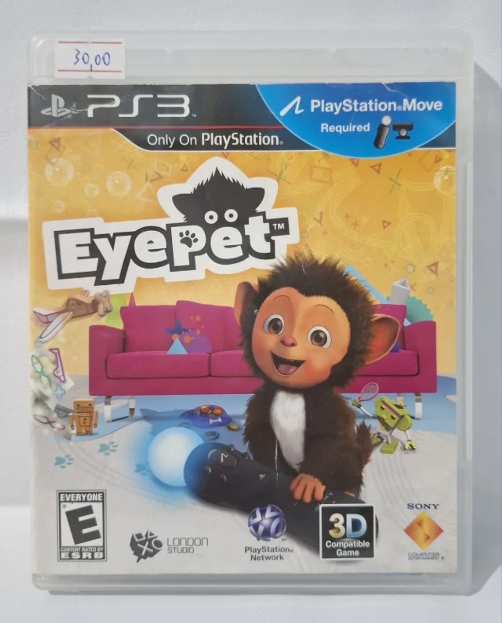 EyePet jogo original PS3 - Foto 2