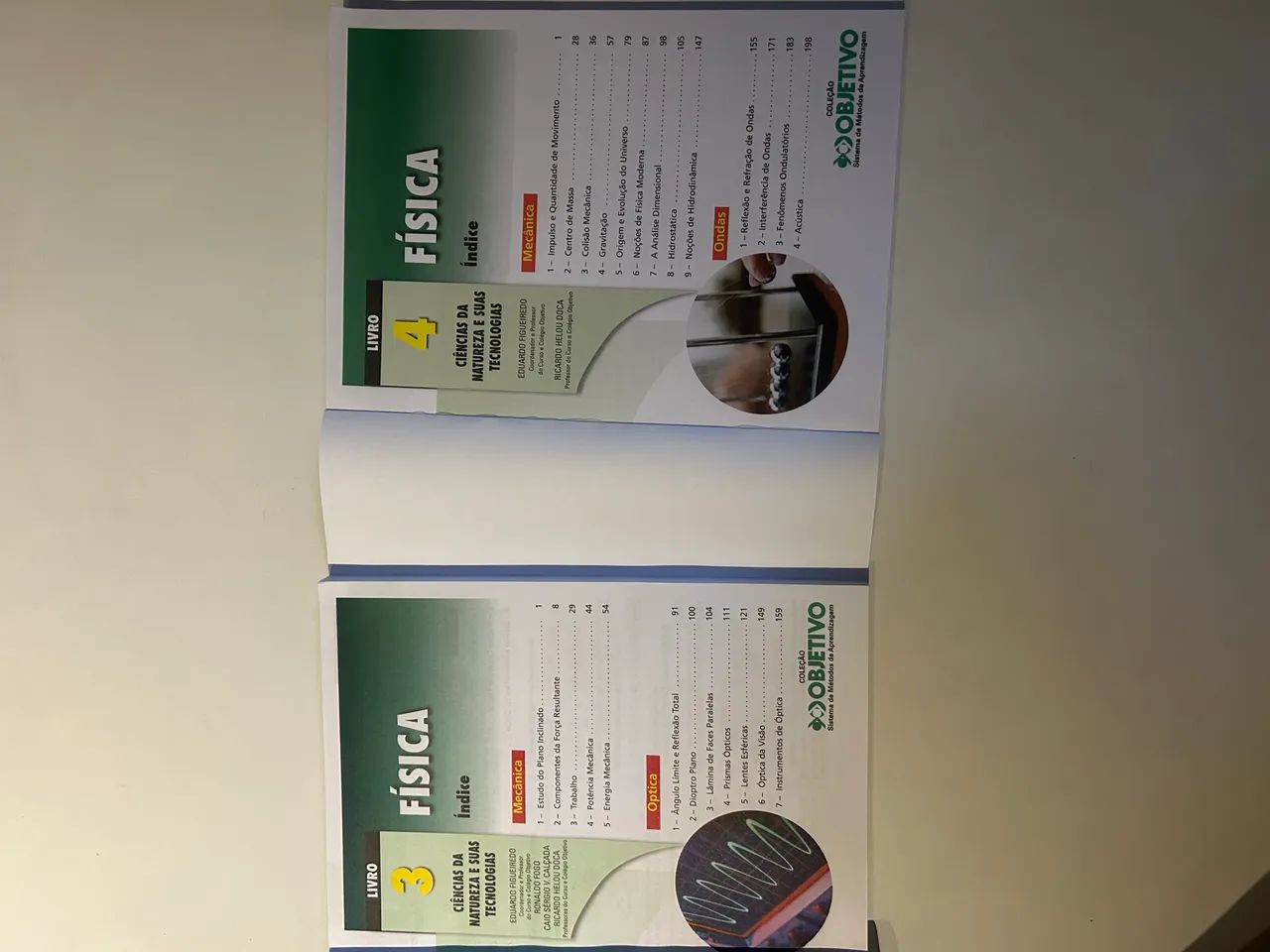 livro didático física  coleção objetivo  2024 4/4 - Foto 2