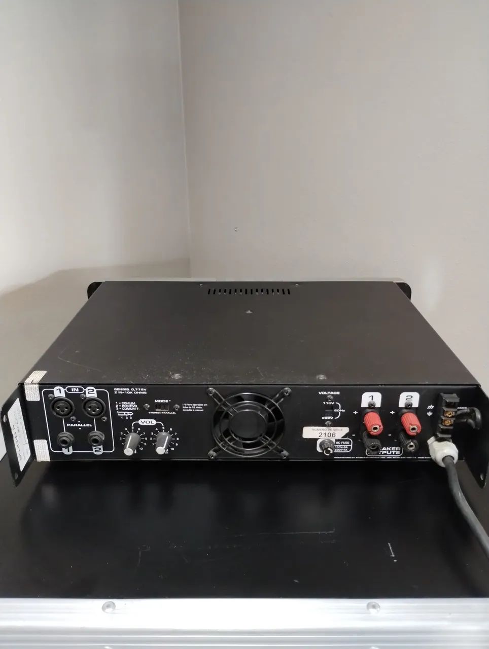 Amplificador de Potência Z-500 Studio R Série Z - Foto 4