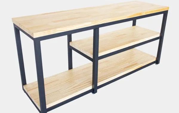 Conjunto mesa e banquetas industrial65578364681985122