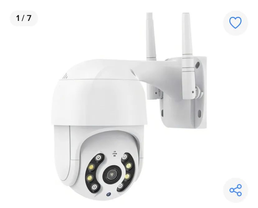 Câmera de Segurança Wi-Fi 1080P Full HD