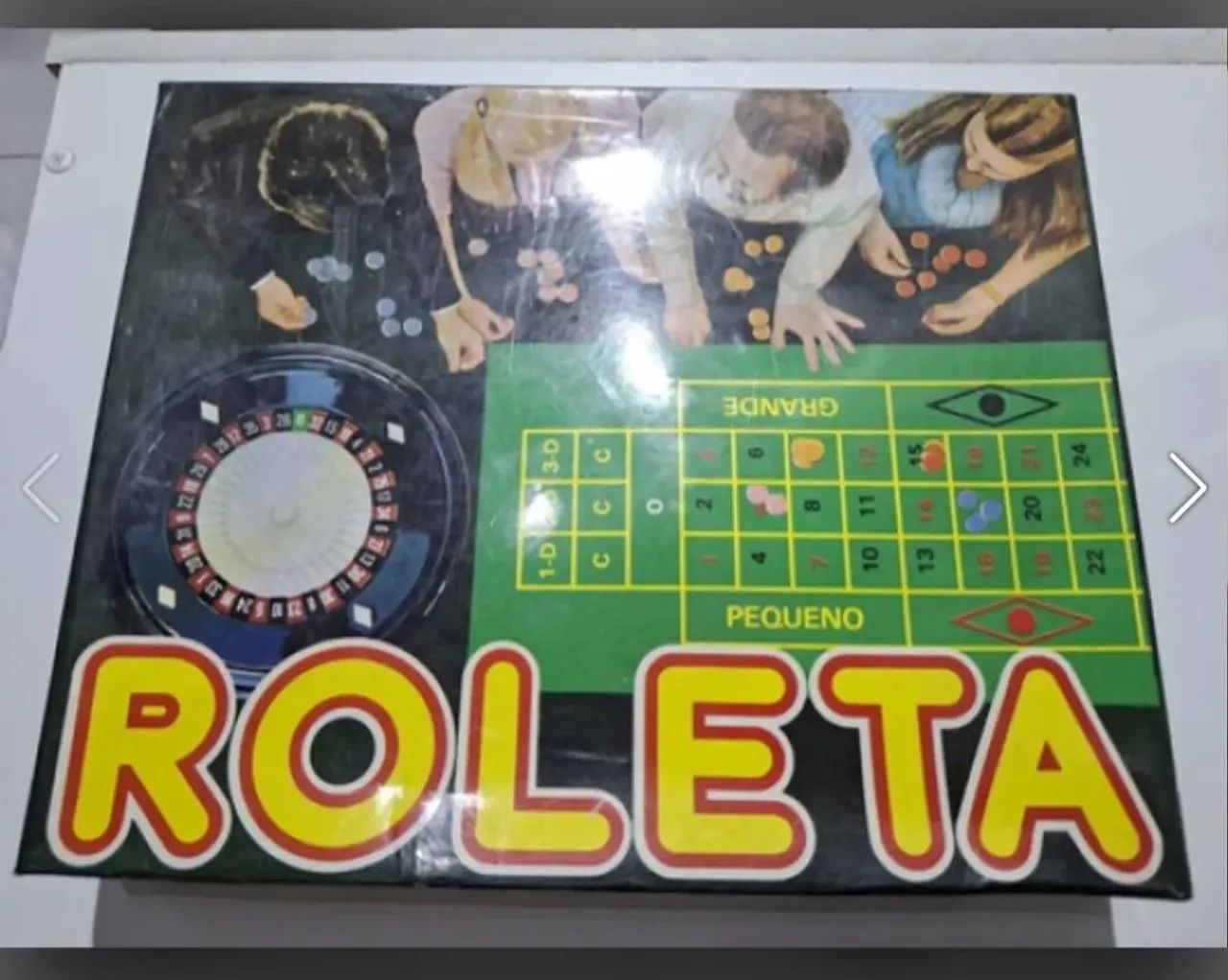 jogo roleta selecta - completo original