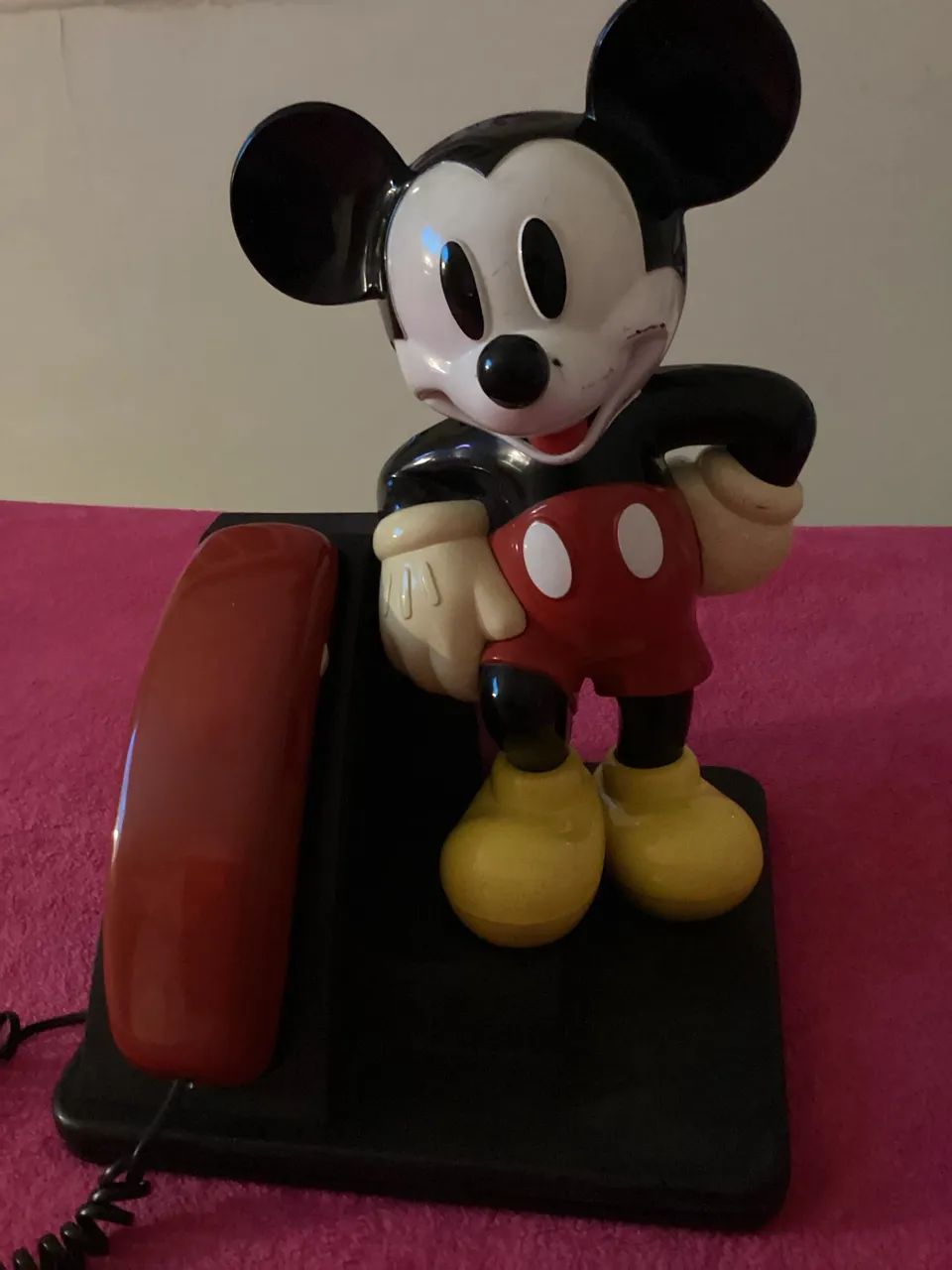 Telefone vintage do Mickey 