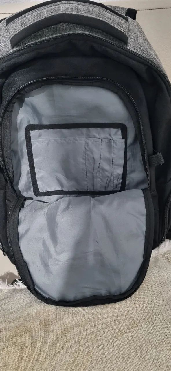 Mochila Mizuno Preta e Cinza - Foto 4