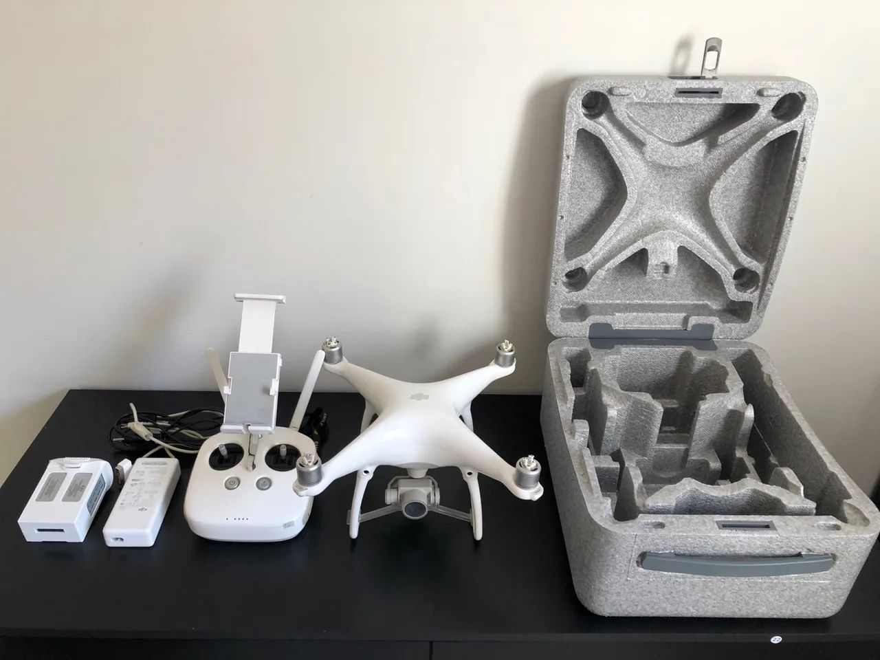 1 Drone Original Dji Phantom 4K com 1 Bateria Plus + Hélices do Pro V2 - Foto 4