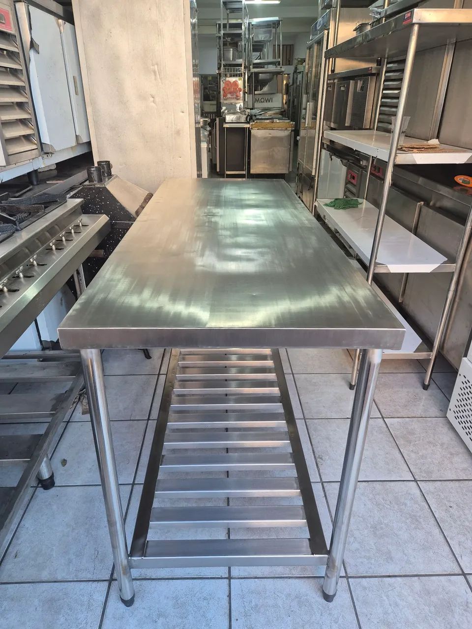 Mesa de Aço Inox 304 para Cozinha Industrial - Foto 3