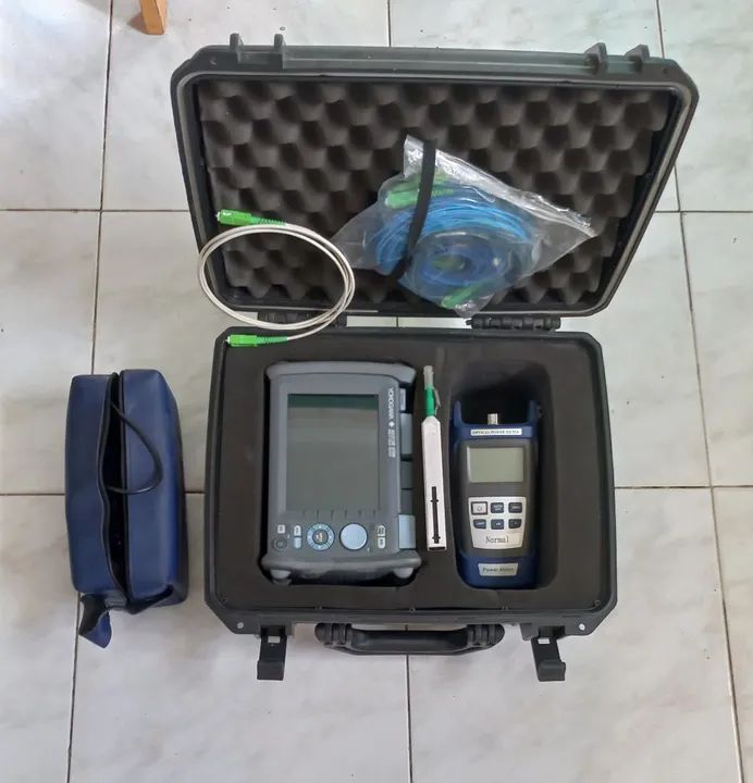 Kit completo OTDR + POWER METER + ACESSÓRIOS 