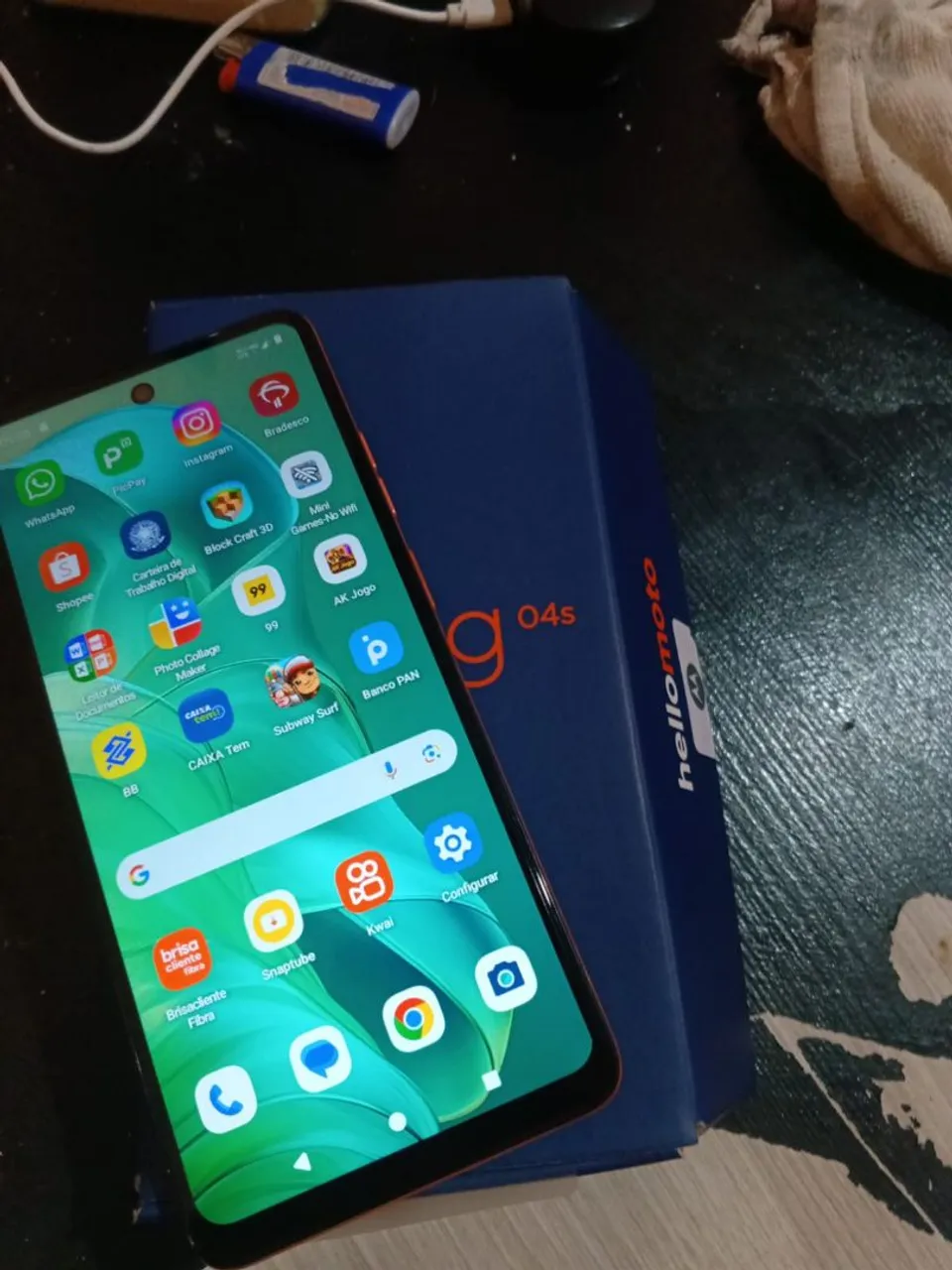 Vendo ou troco Moto g 04 s, lançamento