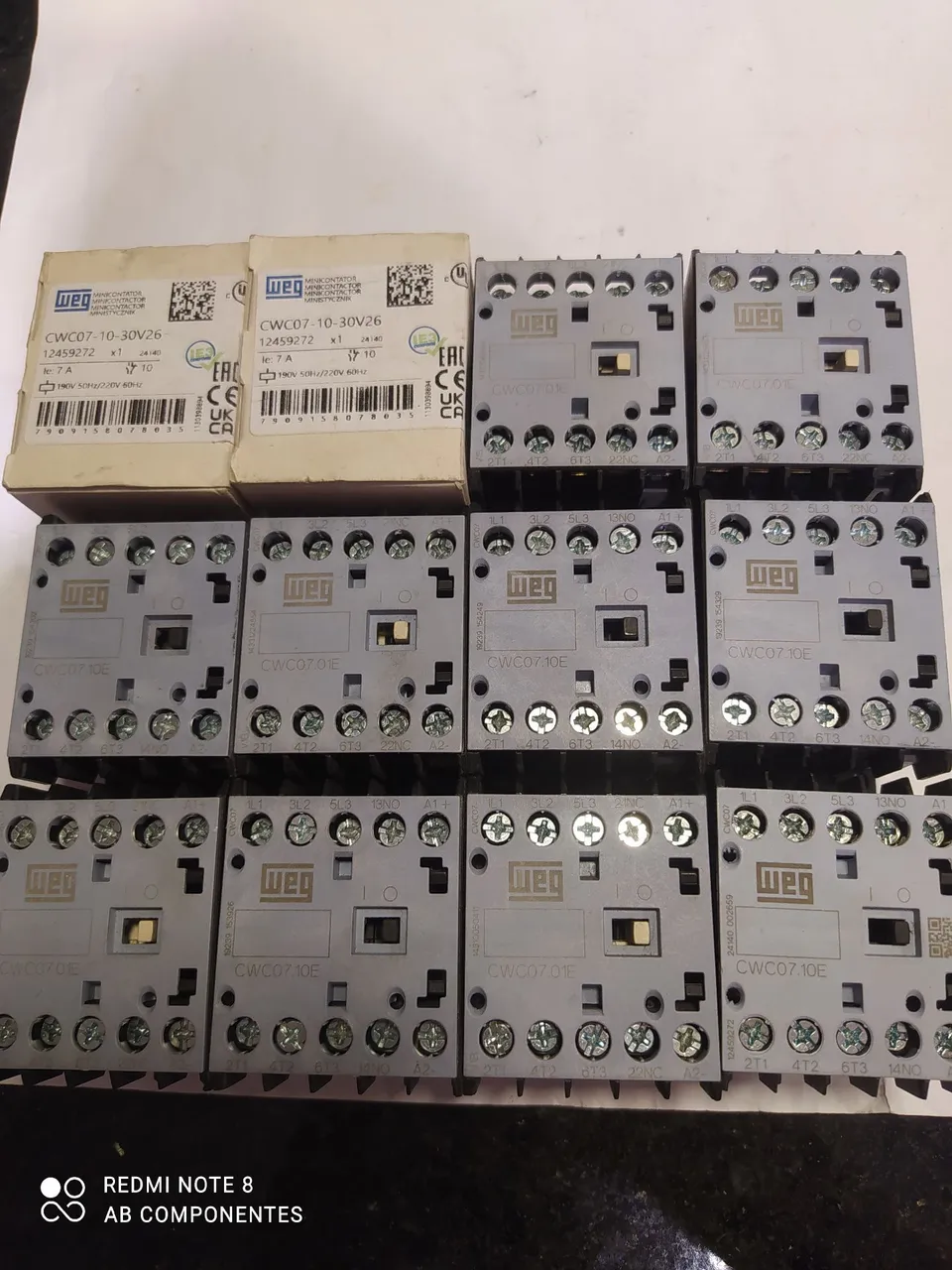 Contator WEG CWC07-10-30V26 - 7A