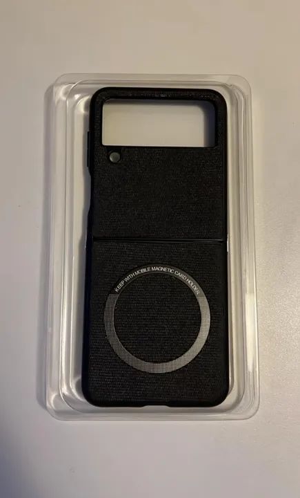 Capa De Tecido C/ Magsafe P/ Samsung Galaxy Z Flip 4