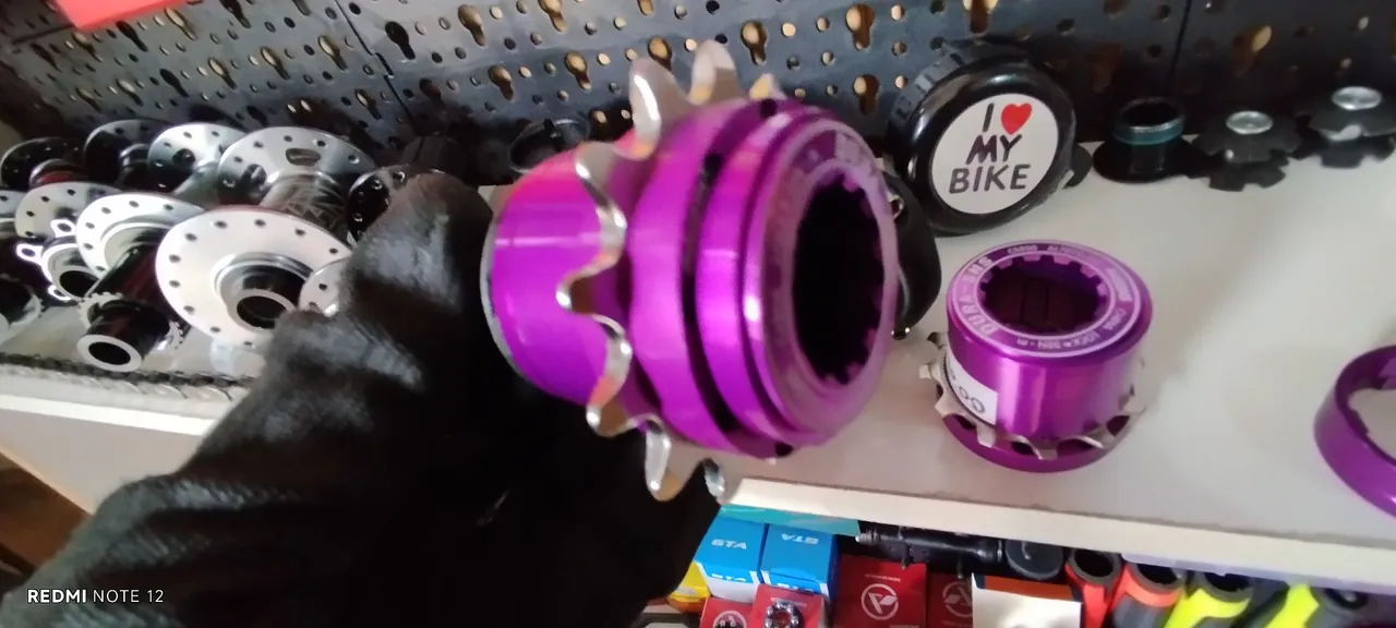 Kit Single Speed 13T Purple
