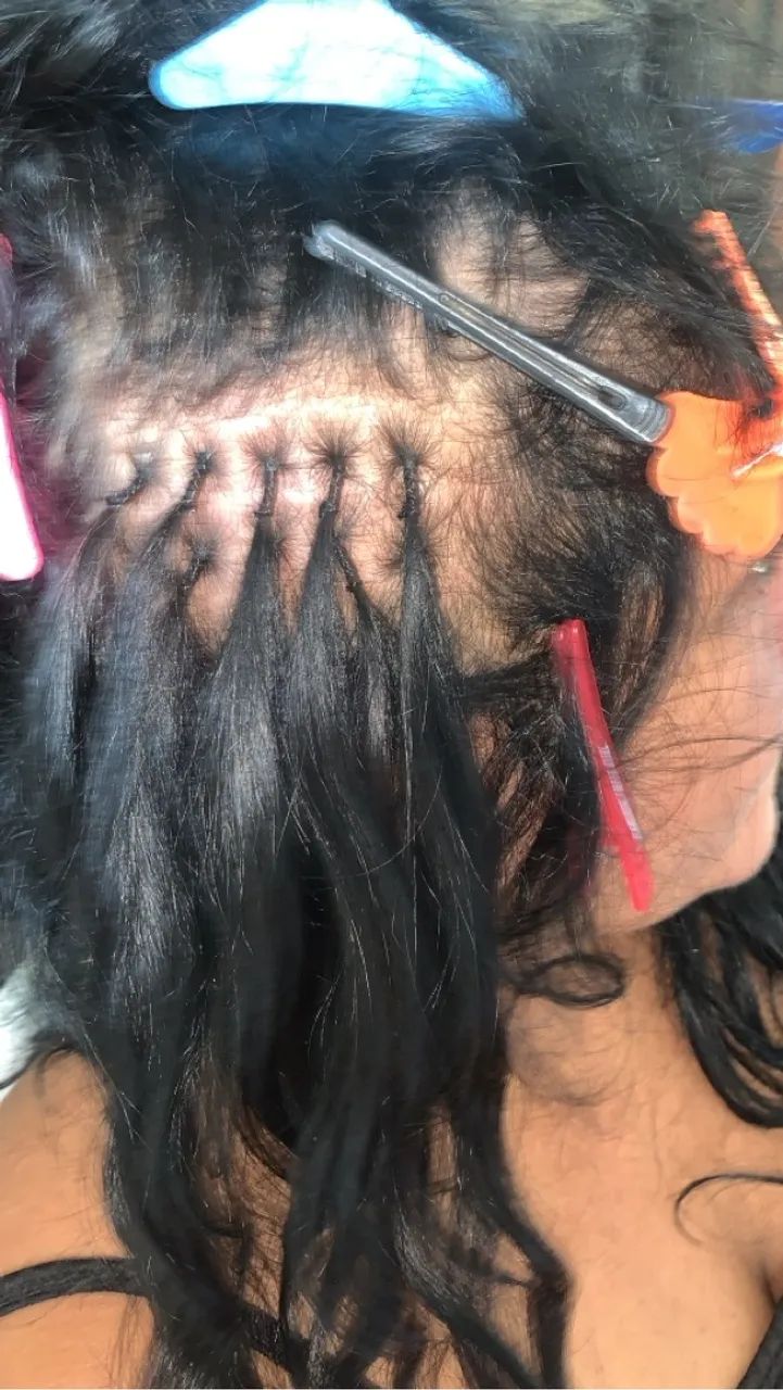 Extensões de cabelo