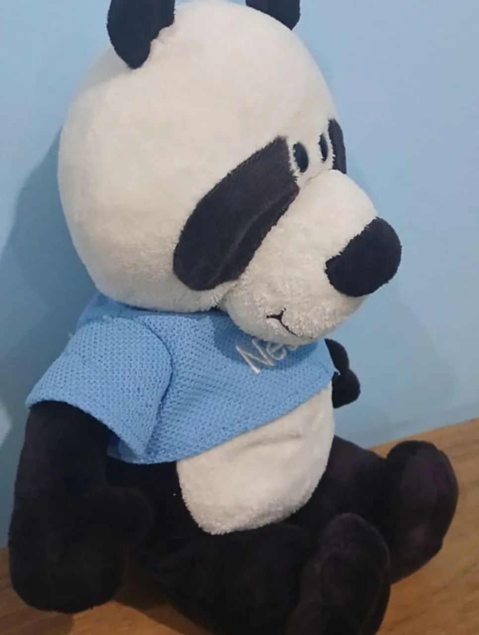 Urso panda de pelúcia nestlé 30cm - Foto 2