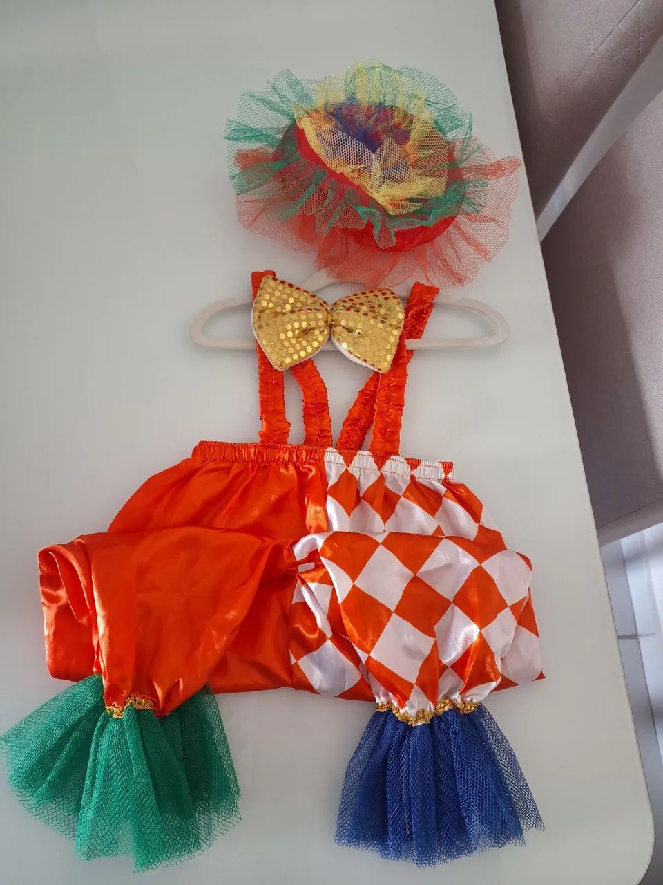 Fantasia de Palhaço Infantil Completa - Foto 4