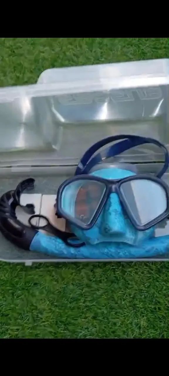 Vendo roupa de mergulhpo camuflada, 5mm. L - Foto 3