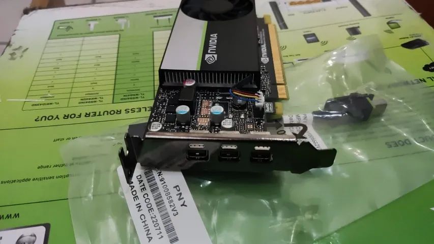 placa de video nvidea t400 quadro 4gb gddr6 - Foto 4