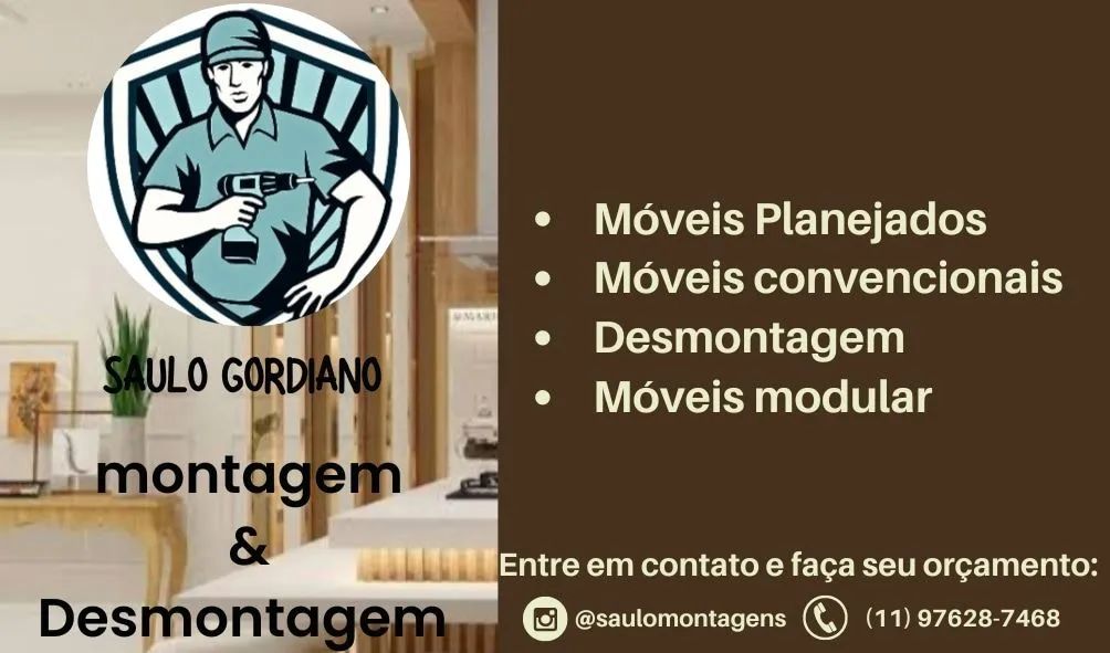 Montador de Móveis - Profissional Experiente 