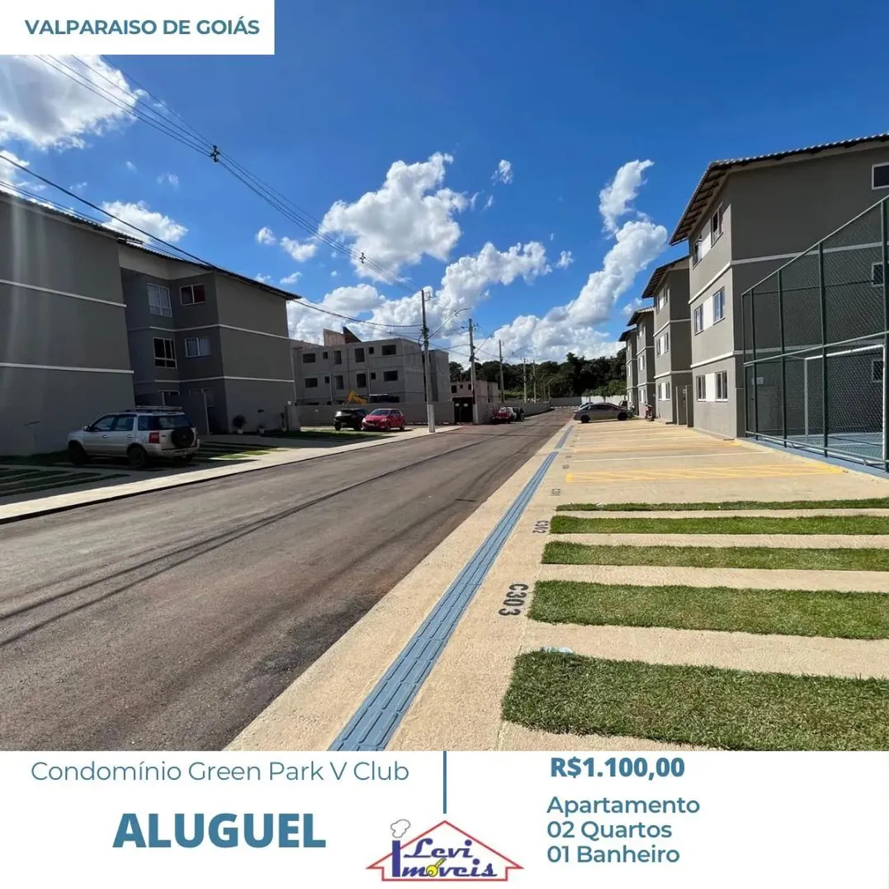 Alugo apartamento no condomínio Green Park V Club.