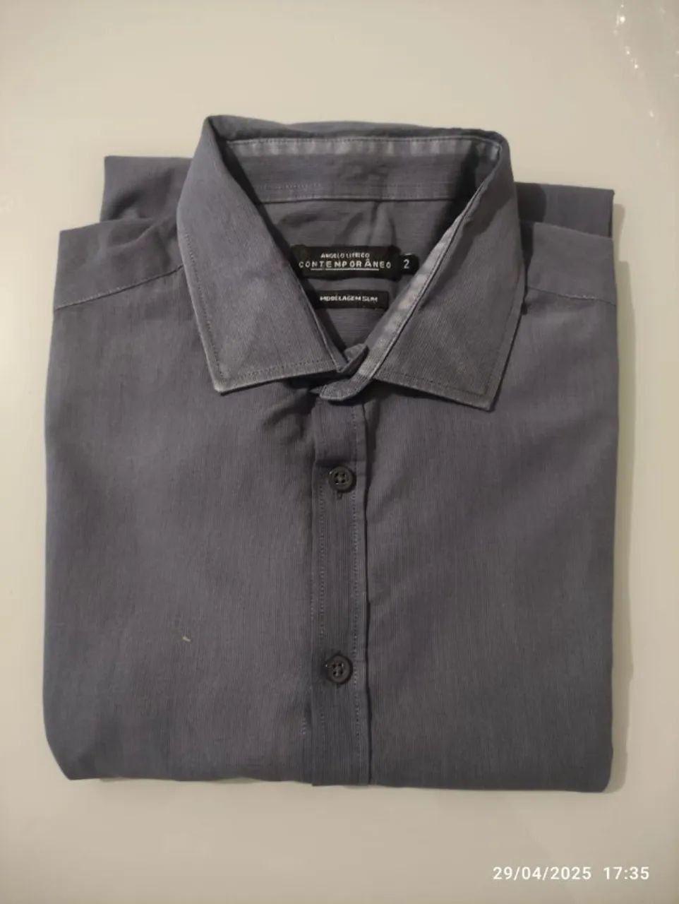 Camisa Social Masculina - Foto 3