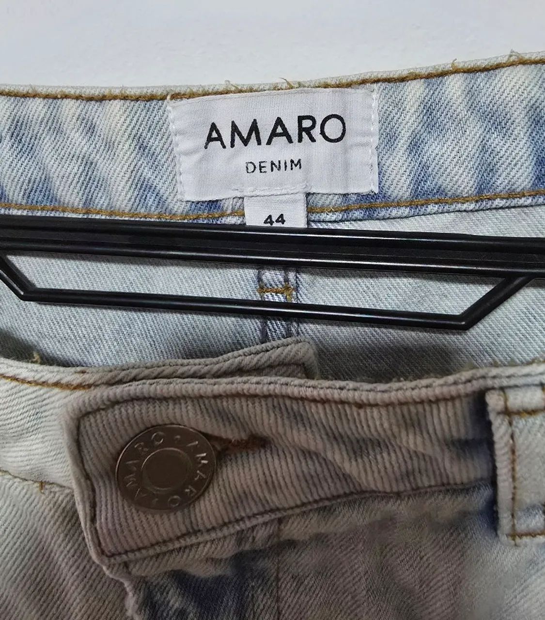 Shorts Jeans Destroyer - Amaro Denim - Tam 44 - Foto 3