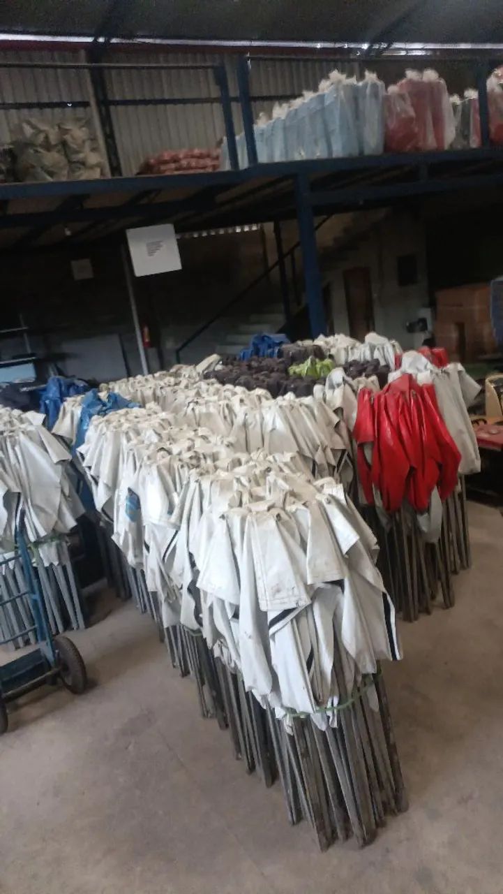 Tenda sanfonada profissional usada - Foto 2