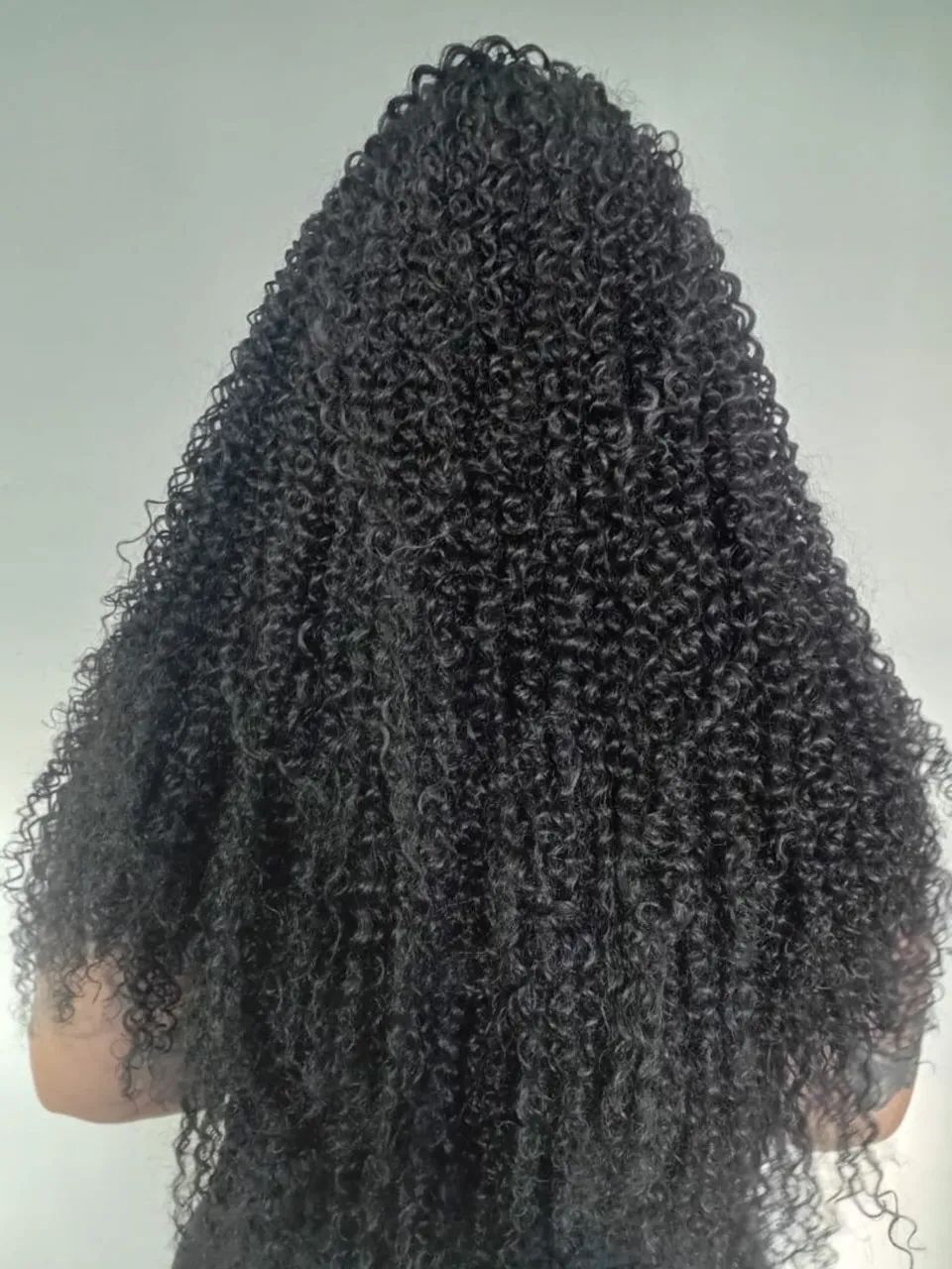 Peruca Cacheada Preta 1B - Foto 2