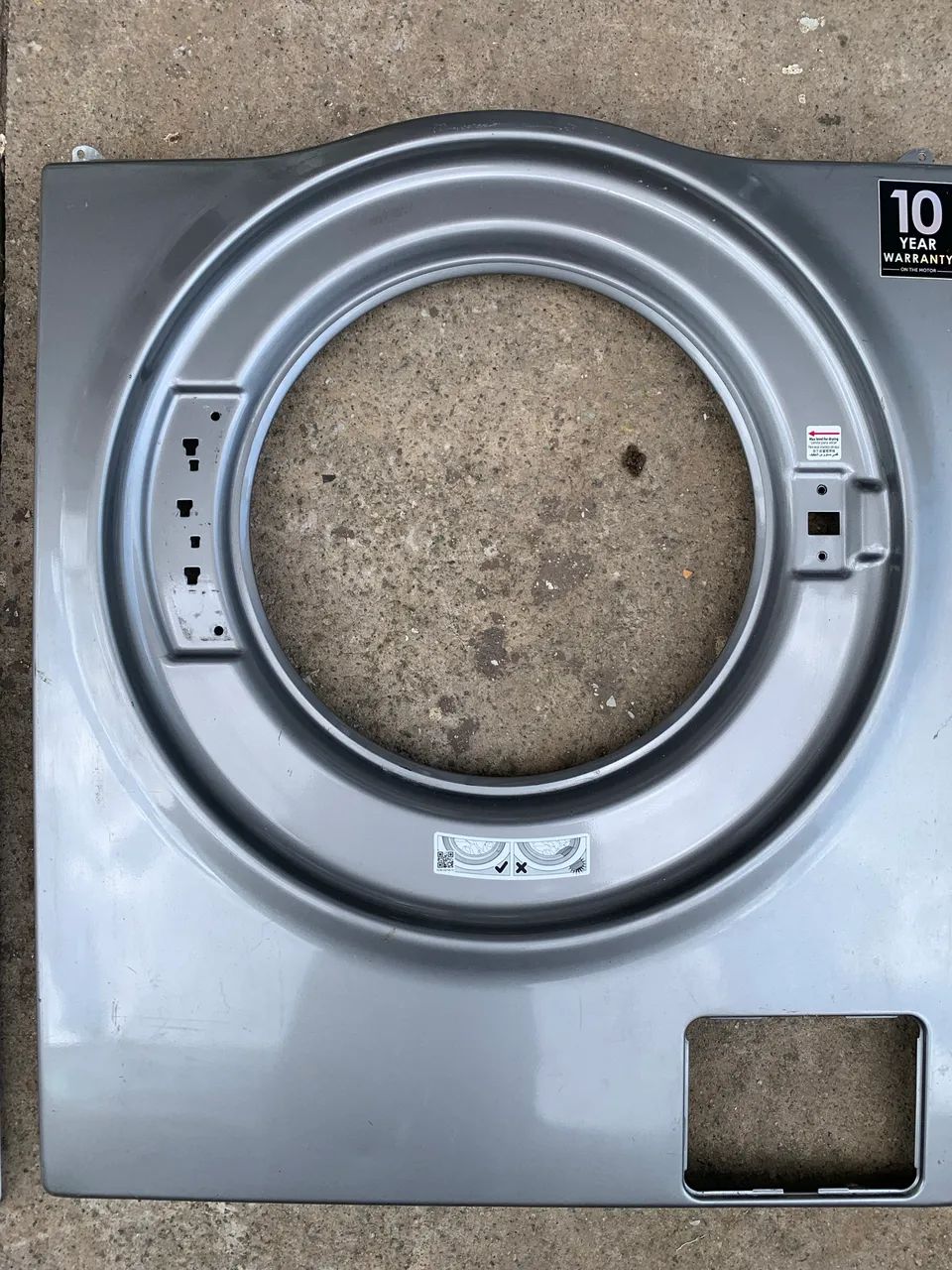Peças para lava e seca e lavadora de roupa usadas  - Foto 5