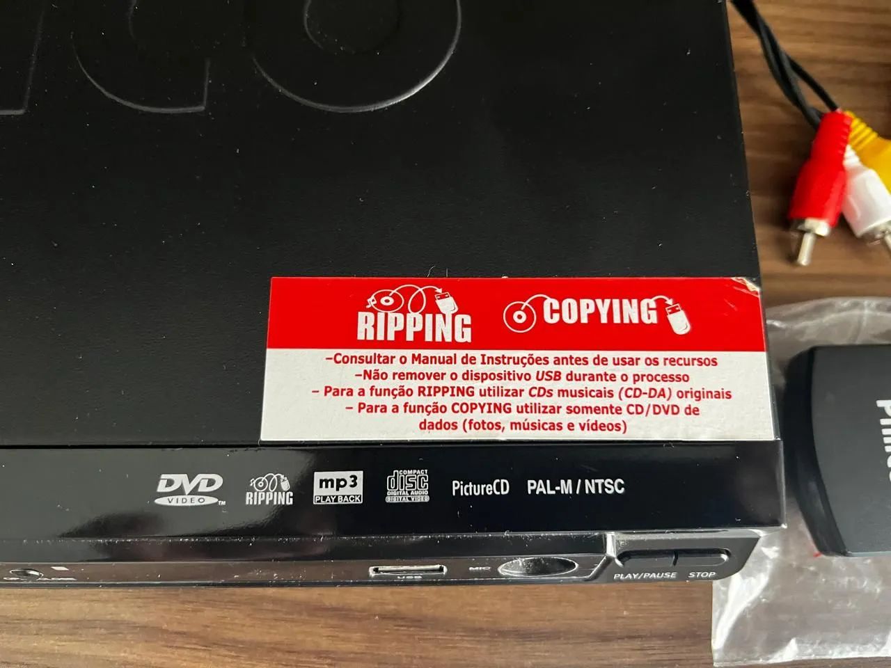 DVD Player com Ripping e Copying