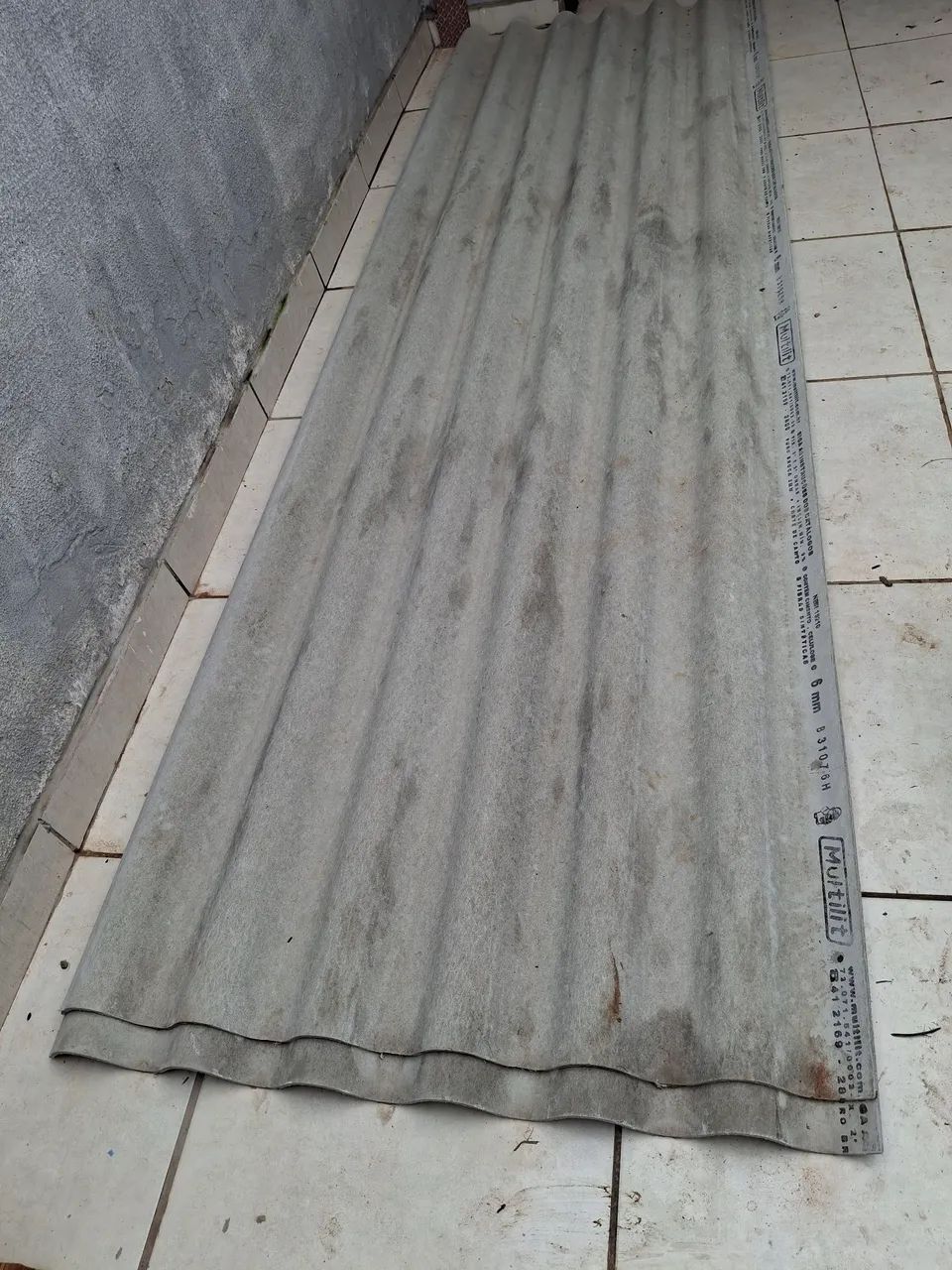 VENDO 2 Telhas de amianto 366×110