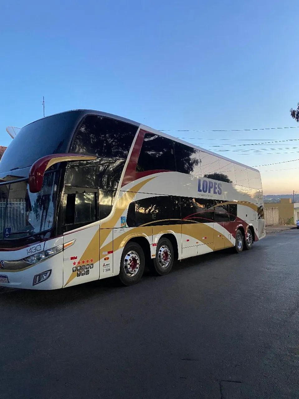 Volvo marcopolo G7 DD 4 eixos