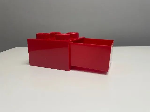  LEGO Caixa organizadora 2x2 - Desk Drawer Azul - Foto 4