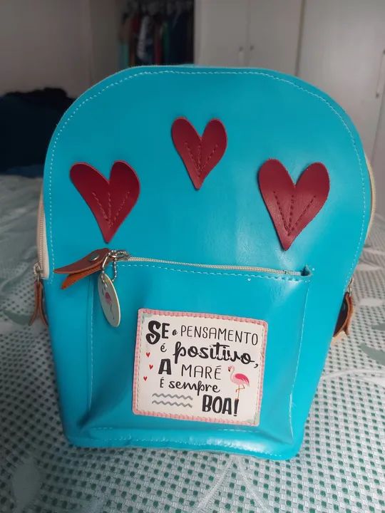 Mochila Azul - Foto 4