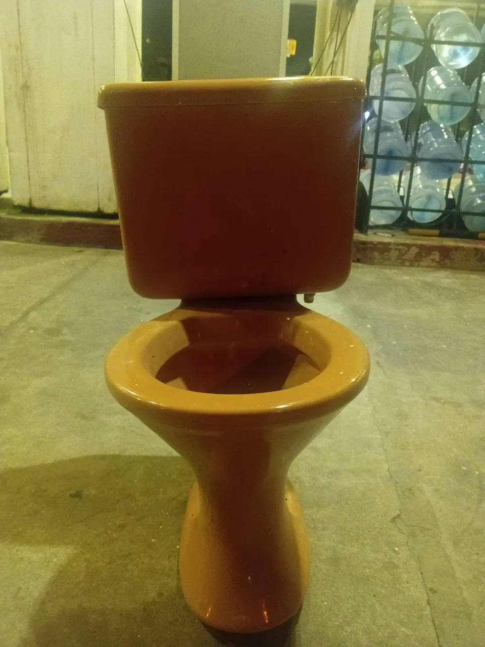 Vaso Sanitário Cerâmica Amarelo