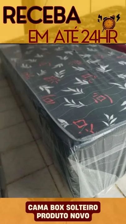 Cama Box solteiro garantia de 90dias 1.88por0.88