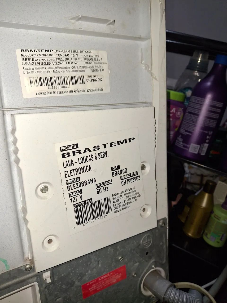 Máquina de lavar louças Brastemp 8 serviços.