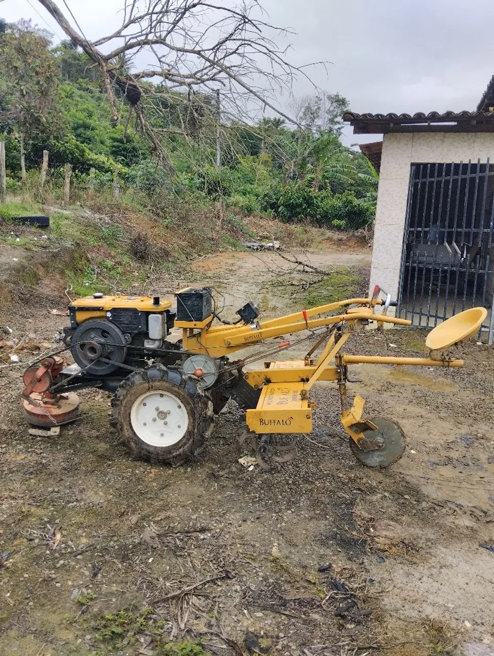 Trator Micro Buffalo - Perfeito para o trabalho no campo!