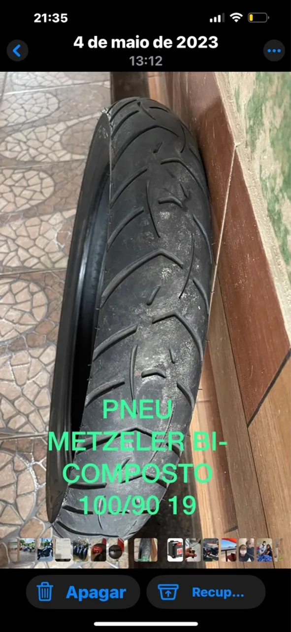 Pneu Metzeler Bi-Composto 100/90 19