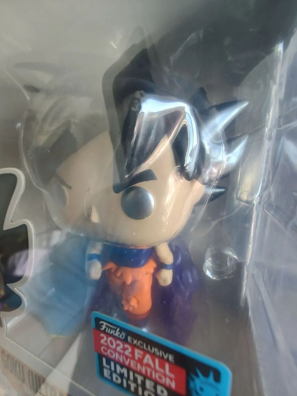 Funko Pop Goku Ultra Instinc #1232 2022 Fall Convention Limited RARO - Foto 5