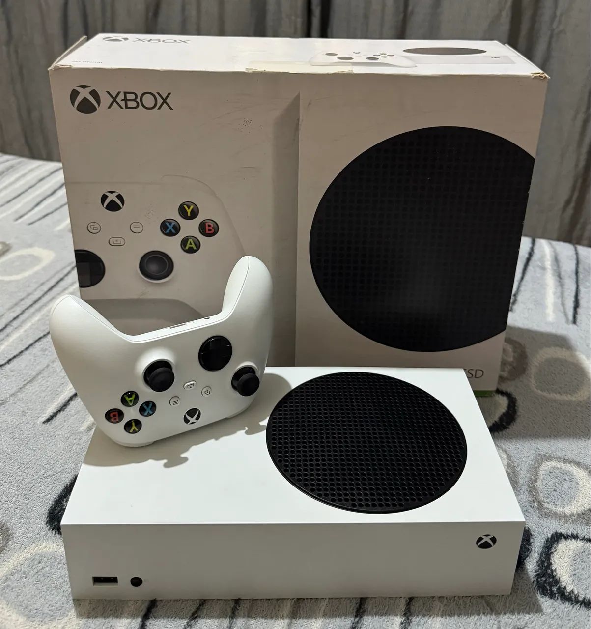 Xbox séries s completo impecável zero  - Foto 4