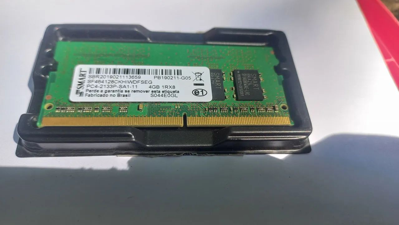 Memoria ddr4 4gb de notebook