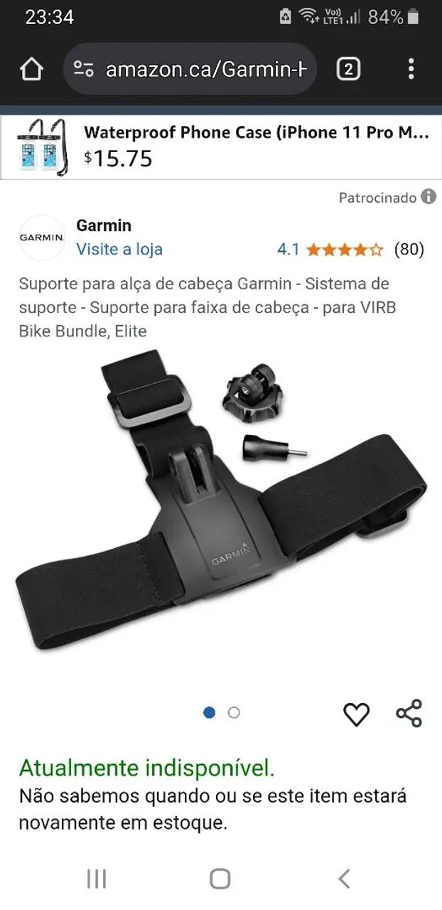 Suporte de Cabeça para Câmera Garmin - Foto 3