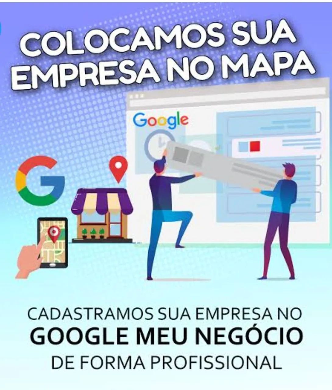 Cadastramos sua empresa no Google Meu Negócio