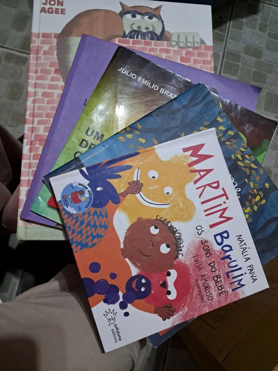Livro infantil - Martim Barulim, os sons do bebê