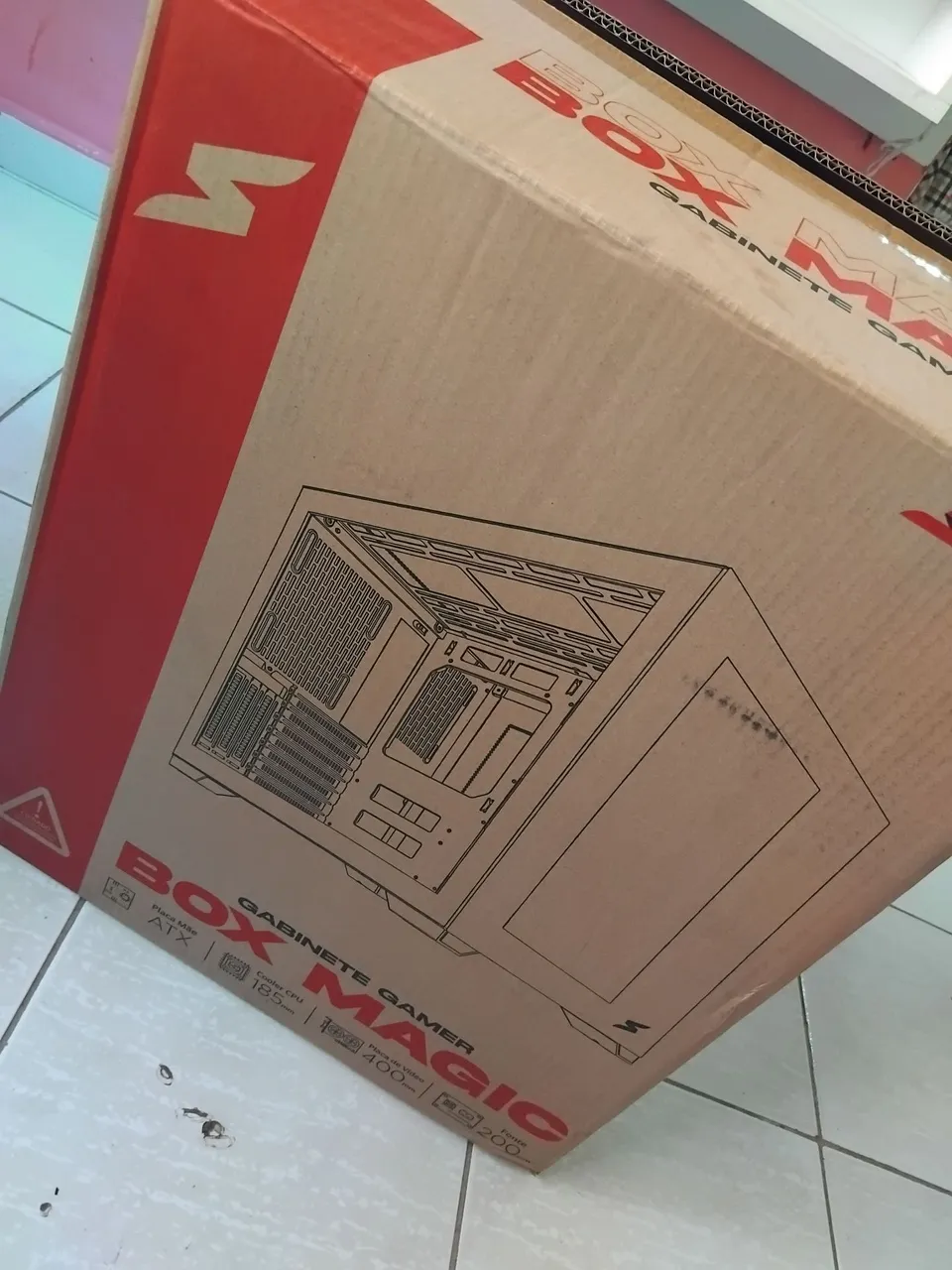 Gabinete Gamer Box Magic