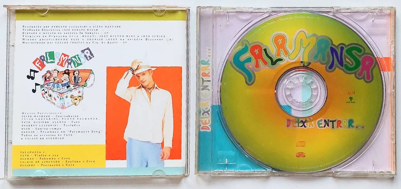 CD - Falamansa: Deixa Entrar (usado) - Foto 3